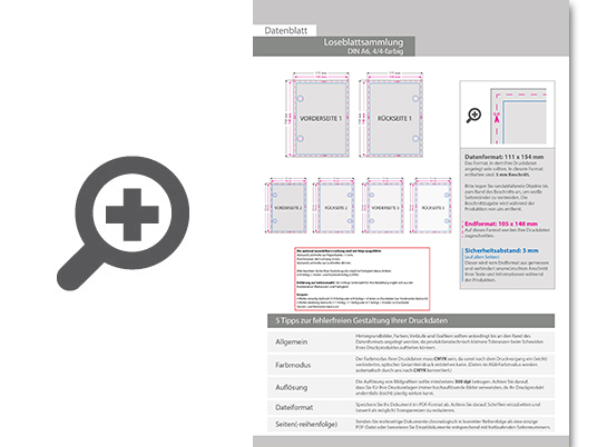 Product Bild loseblattsammlung_din_a6__404_bl__tter_pro_sammlung__vorne_und_hinten_farbig_(4_4)